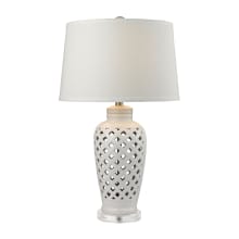 1 Light Table Lamp from the Openwork Ceramic Collection