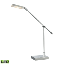 Single Light Boom Arm Table Lamp from the Bibliotheque Collection