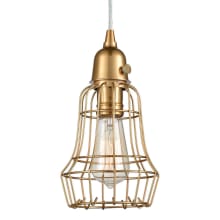 Squashcourt Single Light 6" Wide Mini Pendant