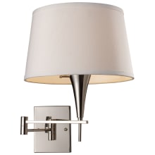 Single Light Swing Arm Wall Sconce from the Swingarm Collection