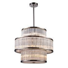 Fifteen Light Drum Pendant from the Braxton Collection