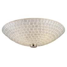 Two Light Semi-Flush Ceiling Fixture from the Fusion Collection