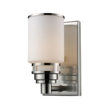 Bryant 1 Light 8.5" Bathroom Sconce with Frosted Glass Shade