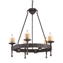 Five Light Up Lighting Chandelier from the Cambridge Collection