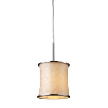 1 Light Pendant Ceiling Fixture from the Fabrique Collection