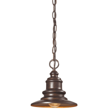 1 Light LED Outdoor Mini Pendant From The Marina Collection