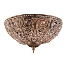 Crystal Flushmount Ceiling Fixture from the Elizabethan Collection