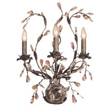 Crystal Up Lighting Wall Sconce from the Circeo Collection