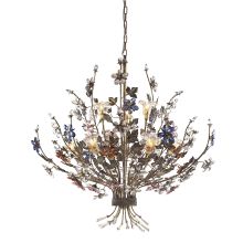 Crystal 9 Light Up Lighting Chandelier from the Brillare Collection