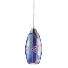 Single Light Down Lighting Pendant from the Iridescence Collection
