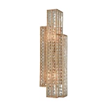 Lexicon 2 Light 6" Wide Wall Sconce with Clear Crystal Shades