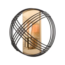 Concentric Single Light 12" Tall Wall Sconce