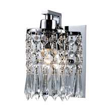 Optix 1 Light 7" Bathroom Sconce with Shade