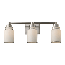 3 Light LED Bathroom Vanity Light From The Bryant Collection