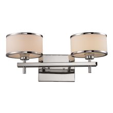 2 Light Bathroom Vanity Light From The Utica Collection