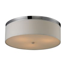 3 Light LED Flush Mount Ceiling Fixture From The Flushmount Collection