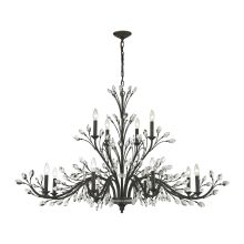 12 Light 2 Tier Chandelier From The Crystal Branches Collection