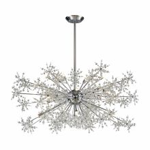 20 Light 1 Tier Chandelier with Crystal Accents from the Snowburst Collection