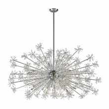 30 Light 1 Tier Chandelier with Crystal Accents from the Snowburst Collection
