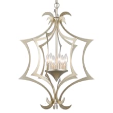 Delray 6 Light 21" Wide Taper Candle Pendant