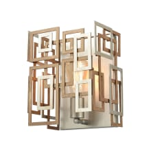 Gridlock 10" Tall Wall Sconce