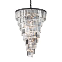 14 Light 8 Tier LED Crystal Chandelier from the Palacial Collection