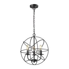 Yardley 3 Light 16" Wide Multi Light Pendant with Round Canopy