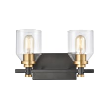 Cambria 2 Light 13" Wide Bathroom Vanity Light