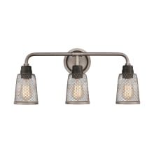 Glencoe 3 Light 23" Wide Bathroom Vanity Light