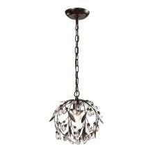 Circeo Single Light 10" Wide Mini Pendant with Round Canopy