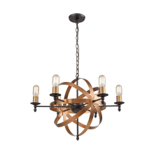 Kingston 6 Light 27" Wide Chandelier