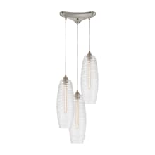 Liz 3 Light 12" Wide Multi Light Pendant