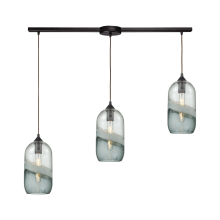 Sutter Creek 3 Light 36" Wide Linear Pendant