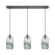 Sutter Creek 3 Light 36" Wide Linear Pendant