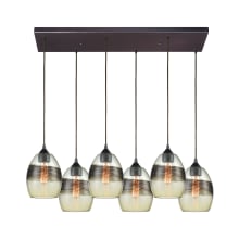 Whisp 6 Light 30" Wide Linear Pendant