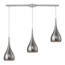 Lindsey 6 Light 30" Wide Pendant with Printed Metal Shades