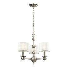 Meridian 3 Light 1 Tier Chandelier