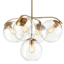 Collective 5 Light 28" Wide Chandelier