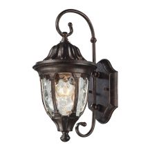 1 Light Outdoor Lantern Wall Sconce From The Glendale Collection