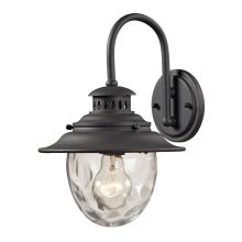 1 Light Outdoor Barn Light Wall Sconce From The Searsport Collection