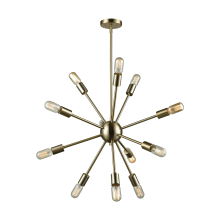 Delphine 12 Light 27" Wide Sputnik Chandelier