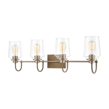 Bakersfield 4 Light 35" Wide Bathroom Vanity Light