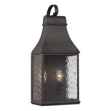 Forged Jefferson 2 Light Outdoor Wall Sconce