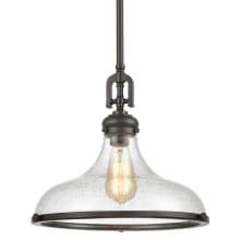 Rutherford 15" Wide Pendant - Oil Rubbed Bronze