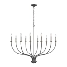 Madeline 10 Light 45" Wide Taper Candle Style Chandelier