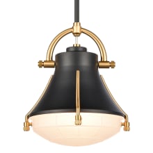 Urbanite 9" Wide Mini Pendant with Frosted Glass Shade