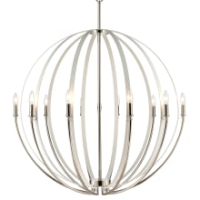 Rotunde 10 Light 38" Wide Taper Candle Style Chandelier