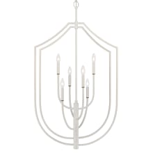 Continuance 6 Light 26" Wide Taper Candle Style Chandelier