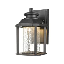 Irvine Single Light 10" Tall LED Outdoor Wall Sconce