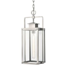 Crested Butte 9" Wide Outdoor Mini Pendant - Antique Brushed Aluminum